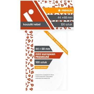 Koszulki Mini European Premium 45x68 (100szt)REBEL