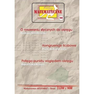 Miniatury matematyczne 58 O rysowaniu stycznych..
