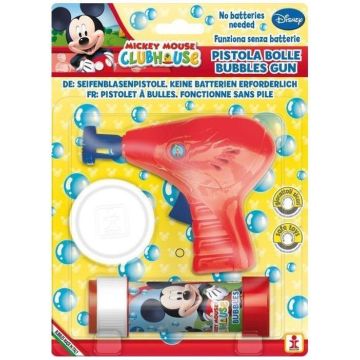 Pistolet do robienia baniek mydlanych Mickey