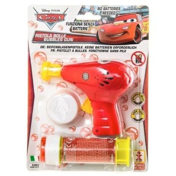 Pistolet do robienia baniek mydlanych Cars