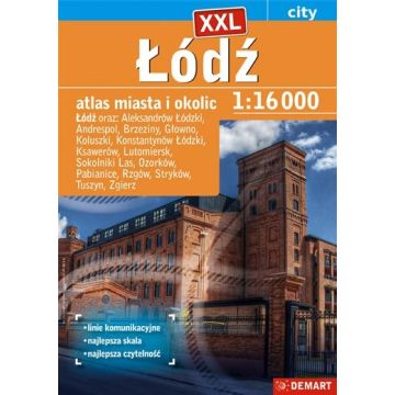 Atlas miasta Łódź plus 15 1:16000