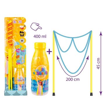 Sznurek do baniek Okulary + 400ml płynTUBAN