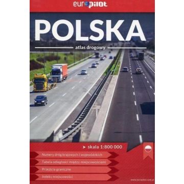 Atlas drogowy Polska mini 1:800 000 EuroPilot