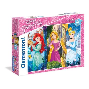 Puzzle 60 Superkolor Księżniczki
