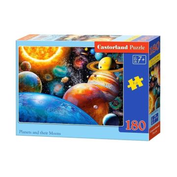 Puzzle 180 Planets and their Moons CASTOR