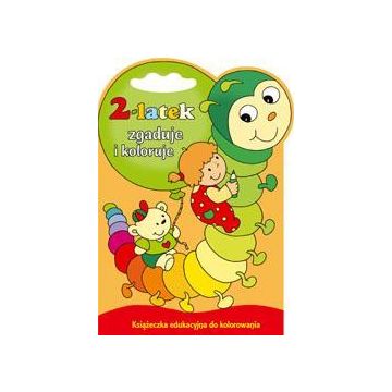 2-latek zgaduje i koloruje