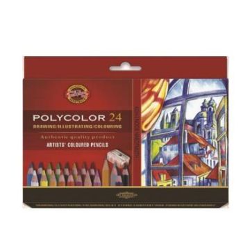 Kredki Polycolor 24 kolory