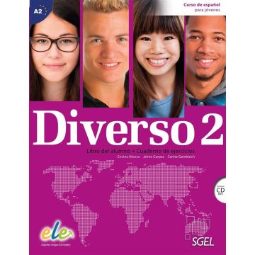 Diverso 2 podręcznik + ćwiczenia + CD