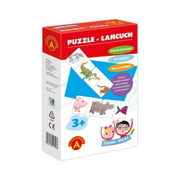 Zabawa i Nauka - Puzzle Łańcuch ALEX