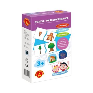 Zabawa i Nauka - Puzzle Przeciwieństwa ALEX