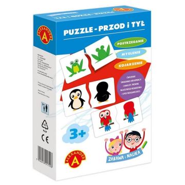 Zabawa i Nauka - Puzzle Przód i Tył ALEX