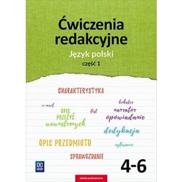 J.Polski SP 4-6  Ćwiczenia redakcyjne cz.1 WSiP