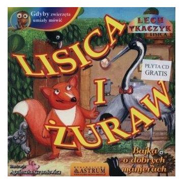 Lisica i żuraw +CD