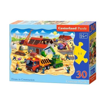 Puzzle 30 Dom w trakcie budowy CASTOR