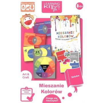 Układanka edukacyjna - Mieszanie kolorów