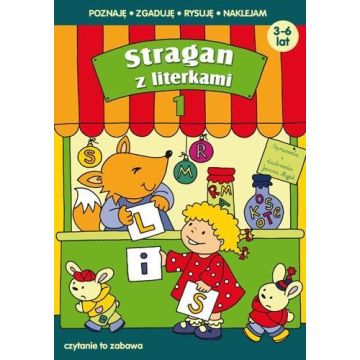 Stragan z literkami 1