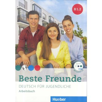 Beste Freunde B1.2 AB + CD wersja niemiecka HUEBER