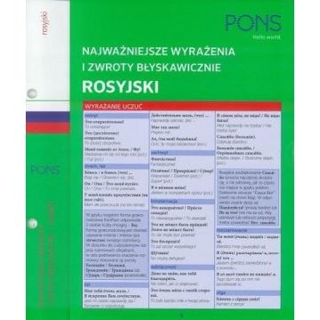 Najważniejsze wyrażenia i zwroty błys. Rosyjski