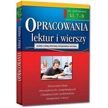 Opracowania SP 7-8 lektur i wierszy w.2018 GREG