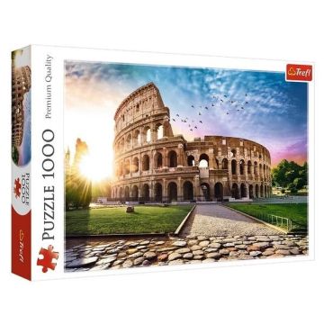 Puzzle 1000 Koloseum w promieniach słońca TREFL