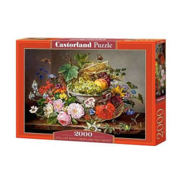 Puzzle 2000 Still Life with Flowers and FruitCASOR