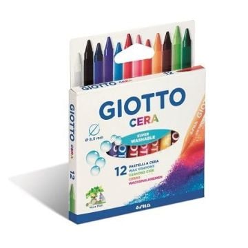 Kredki woskowe Cera 12 kolorów GIOTTO