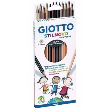 Kredki Stilnovo Skin Tones 12 kolorów GIOTTO