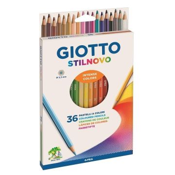 Kredki Stilnovo Intense 36 kolorów GIOTTO
