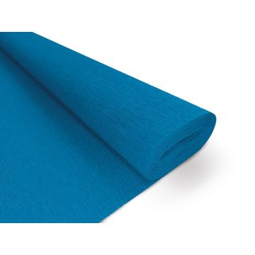 Krepina premium 114 200x50cm turkusowa