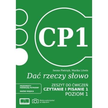 Dać rzeczy słowo. Czytanie i pisanie 1. Poziom 1