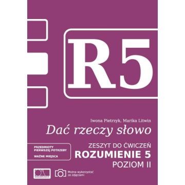 Dać rzeczy słowo. Rozumienie 5 - poziom 2.