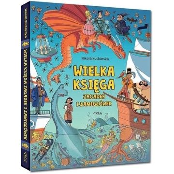 Wielka księga zagadek i łamigłówek GREG