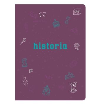 Zeszyt A5/60K kratka Hybrid Historia (10szt)