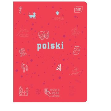 Zeszyt A5/60K linia Hybrid J.polski (10szt)
