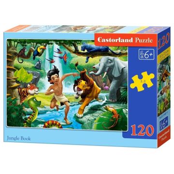 Puzzle 120 Jungle Book CASTOR