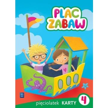 Plac zabaw. Pięciolatek Karty Pracy cz.4 WSiP