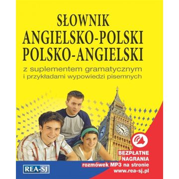 Słownik ang-pol, pol-ang z suplementem gram.