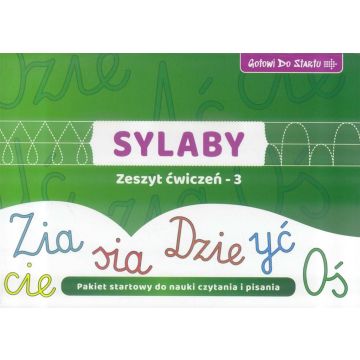 Gotowi do startu. Sylaby. Zeszyt ćwiczeń 3
