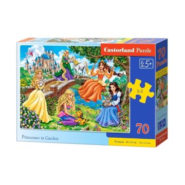 Puzzle 70 Princess in Garden CASTOR