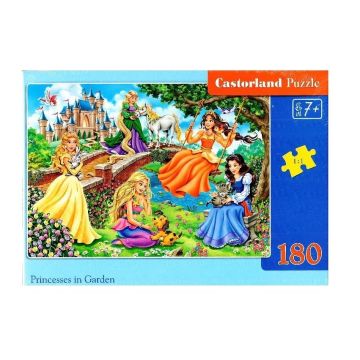 Puzzle 180 Princesses in Garden CASTOR