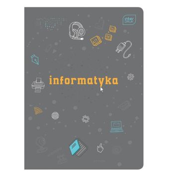 Zeszyt A5/60K kratka Hybrid Informatyka (10szt)