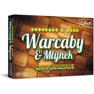 Warcaby/ Młynek klasyczny TREFL