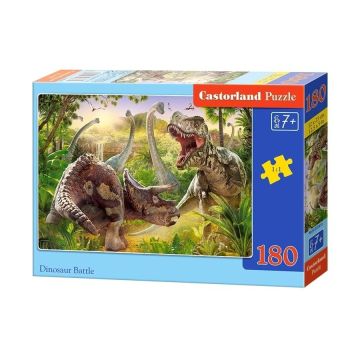 Puzzle 180 Dinosaur Battle CASTOR