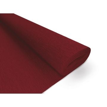 Krepina premium 108 200x50cm ciemnoczerwona