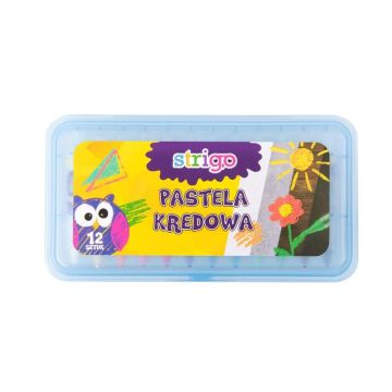Pastele kredowe 12 kolorów STRIGO