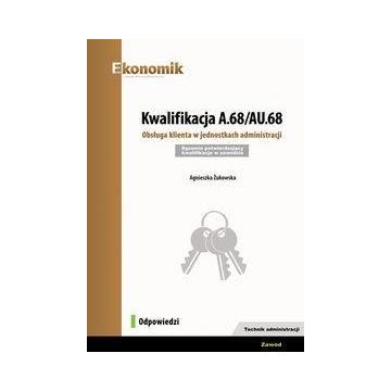 Kwalifikacja A.68/AU.68. Obsługa.. Odpowiedzi 2018