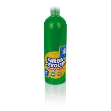 Farba szkolna zielona jasna 500ml ASTRA