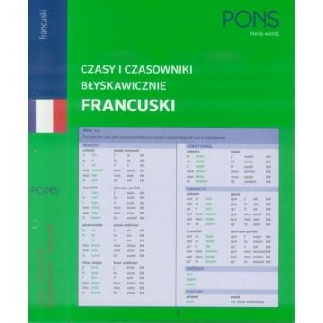 Czasy i czasowniki błyskawicznie. Francuski PONS