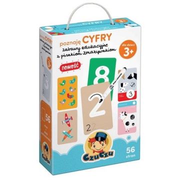CzuCzu Poznaję cyfry. Zabawy edukacyjne z pisakiem
