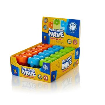Temperówka z dwoma otworami Astra Wave (18szt)